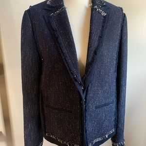 Brand new Vince large blue blazer/jacket.
